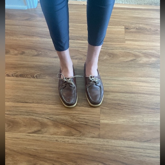 Portland Waxed Brown & Honey Vintage Sebago Docksides Women’s 7.5 - Picture 15 of 16